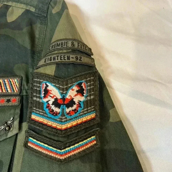 Abercrombie and Fitch military inspired jacket - Picture 6 of 7